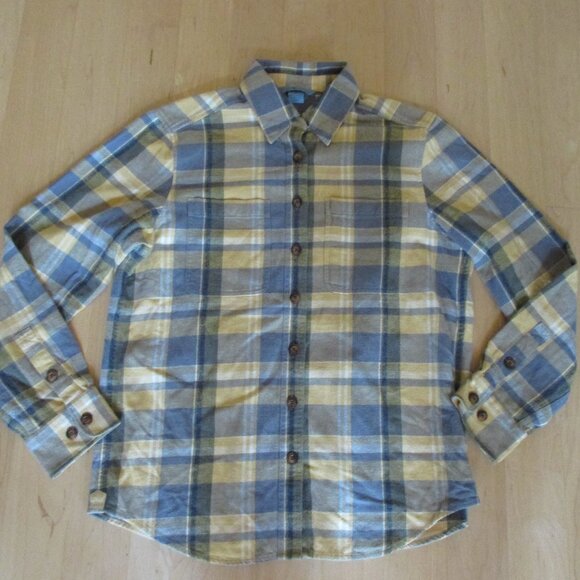 New Duluth Trading Co Flannel top womens medium - Picture 2 of 7